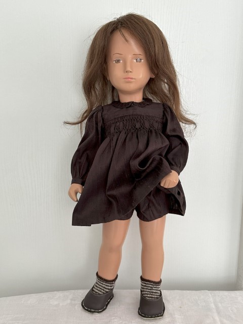 kurzes Seidenkleid